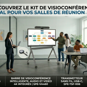 Modernisez vos réunions : Découvrez notre kit visioconférence tout-en-un Speechi